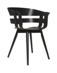 Wick Chair - Black Seat/Black Ash Legs