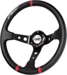 Simoni Racing Sportratt Grus 350mm Svart Ecolader Deep Dish