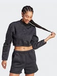 adidas Sportswear Sweatshirt (long Sleeve) - Black, Black, Size Xl, Women