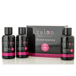 Zalon Colour Remover Bleach & Ammonia Free Argan Oil - Single Use Pack 3 x 50ml