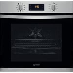 Indesit Aria IFW 3841 P IX UK Electric Single Built in Oven in Stainless Steel