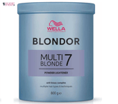 Wella Blondor Multi Blonde Bleach Powder 800g  Up to 7 Levels of lift