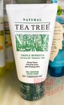 Tea Tree Natural Oil Control Facial Foam Deep Cleansing Acne Cleanser 35g.