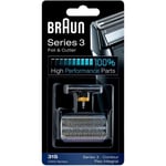 Braun Series 3 31S Replacement Foil & Cutter Head Compatible With 5000 Series
