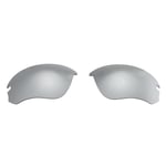 Walleva Titanium Polarized Replacement Lenses For Oakley Flak Draft Sunglasses