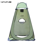 Pop Up Shower Tent, Camping Toilet Tent, Portable Instant Privacy Tent With Storage Bag For Outdoor Changing Room, Lightweight And Sturdy Camp Toilet Rain Shelter With Window For Camping And Beach