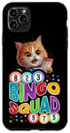 iPhone 11 Pro Max I Love Bingo And Cats Womens Cat Lover Gambling Bingo Squad Case