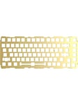 Glorious GMMK PRO 75 % Switch Plate - ANSI - Blass - Guld