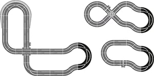 Scalextric - Racing Curves Track Accessory Pack