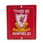 Liverpool FC This Is Anfield Fönsterdekal En Storlek Röd/Vit/Gul Red/White/Yellow One Size