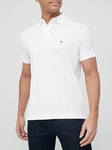 Tommy Hilfiger 1985 Regular Fit Polo Shirt - White, White, Size S, Men