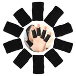 Fingerskyddande skydd för sport Stretchy fingerskydd Sleeve Brace tumgreppstejp