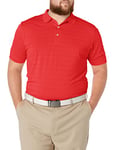 Callaway Mens Opti-Vent Short Sleeve Open Mesh Polo Shirt Golf Top Salsa XXL