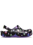Crocs Kids Classic Clog Graphics Sandal - Purple, Purple, Size 10 Younger