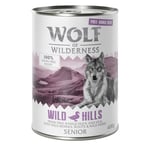 Wolf of Wilderness Senior Free Range 6 x 400 g - Senior Wild Hills - Free Range Duck & Veal
