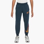 Nike Sweatpants Club Fleece Mbappé Personal Edition - Navy Barn, storlek L: 147-158 cm