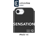 Cellularline 8018080492624, Omslag, Apple, Iphone Se (2025), 15,4 Cm (6.06"), Svart
