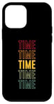 Coque pour iPhone 12 mini Time Pride, Time