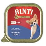 RINTI Gold Mini 6 x 100 g - Kylling & gås