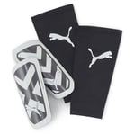 PUMA Benskydd Ultra Light Sleeve Eclipse - Svart/vit, storlek Large