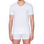 GANT Men's Original Slim V-Neck T-Shirt, White, XXL