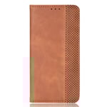 EIDERWOOD Samsung Galaxy Z Fold3 (5G) Konstläder Flip Fodral - Brun