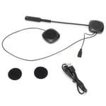 Motorcycle BT Helmet Headset With Mic Handsfree BT 5.0 Motorcycle Earbuds Fo BGS