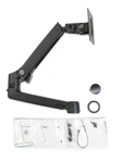 Ergotron LX Dual Stacking Arm, Extension and Collar Kit, Matte Black