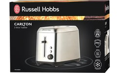 Russell Hobbs Carlton 2 Slice Toaster - Brushed RHT82BRU SALE