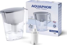 Aquaphor Standard 2,5 L Filterkanna Grå + 1 B15 Standard-Patron