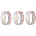 3X Kid Wristband Compatible with  ,  Case for Air Tag  Tracker Holder3989