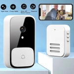 Ranipobo - Sonnette intelligente wi-fi, interphone video sans fil, dispositif de Protection pour la securite de la maison, camera, moniteur a