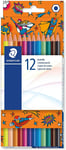 Staedtler 175 COC12 Hexagonal Kids Colouring Pencils - Pack of 12