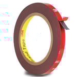 3M Dubbelhäftande tejp 8mm - till strips, 5 meter rulle