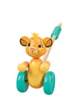 Disney Lion King Push Along Toy - Wooden Toys, Early Development & Activity Toys for Girls and Boys, Toddler Disney Toys - Official Licensed Disney Lion King Gifts by Orange Tree Toys
