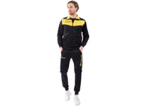 Givova Träningsoverall För Fotboll Set Sweatshirt Byxor Givova Tuta Visa Triacetato Marinblå Och Gul Tr018 0407 S