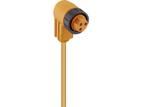 Lumberg Automation 8155 Sensor-, Aktuator-Stik, 7/8 Kobling, Vinklet 0.50 M Pol-Tal (Rj): 2+Pe 1 Stk