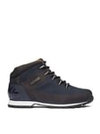 Timberland Euro Sprint Mid Lace Waterproof Boots - Navy, Navy, Size 11, Men