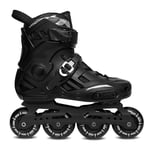 Sljj Outdoor Inline Skates For Men And Women Comfortable And Breathable Boys Girls Speed Roller Skates Adults And Children's Single Row Skates Black/white