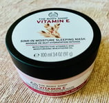 The Body Shop Vitamin E Sink In Moisture Sleeping Mask 100ml Discontinued New UK