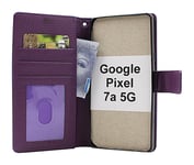 New Standcase Wallet Google Pixel 7a 5G (Lila)