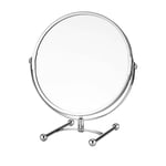 7 inch Double Sided Table Top Make Up Mirror Standing Cosmetic Mirror Freestanding Tabel Top Shaving Mirror Cosmetic Vanity Mirror