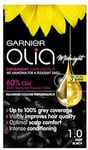 Garnier Black Permanent Hair Dye Up To 100 Grey Hair Coverage No Ammonia 60 Oil