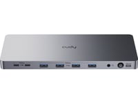 Cudy Cs700, Kabel, Usb 3.2 Gen 2 (3.1 Gen 2) Type-C, 1.2A, Grå, Kensington, Ac