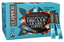 Fairtrade Organic Instant Freeze Dried Individual Coffee Sticks 1 x 200's