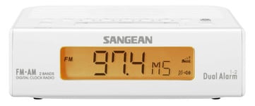 Sangean AM FM Clock Radio RCR5W