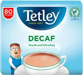 TETLEY DECAF TEA BAGS 80s