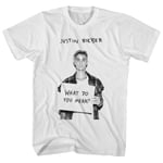 Justin Bieber T-shirt \"What Do You Mean\"" Justin Bieber T-shirt M"
