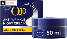 NIVEA Q10 Anti-Wrinkle Power Revitalising Night Cream (50ml), Anti-Wrinkle Face