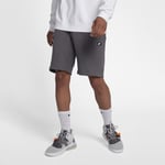 The Nike Sportswear Optic Men's Shorts are made from soft fabric for all-day comfort. - Grey
